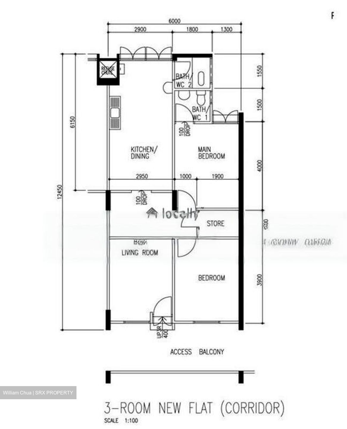 Blk 826 Tampines Street 81 (Tampines), HDB 3 Rooms #450443541